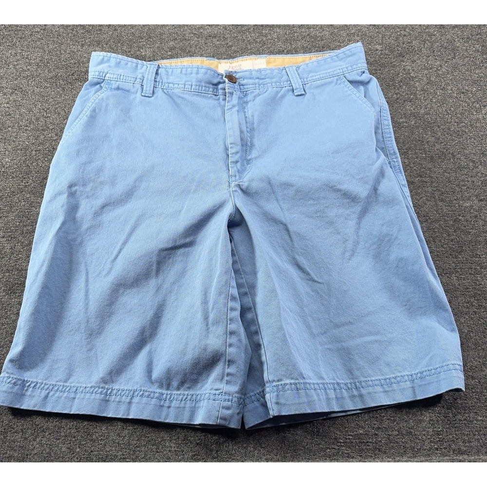 Izod Saltwater Chino 10.5"‎ Inseam Blue Size 34 EUC